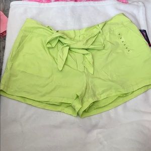 100% polyester junior shorts